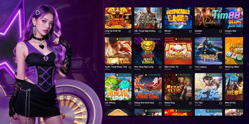 Cập nhật game mới Tim88 với 6 trò siêu phẩm