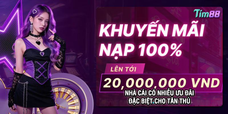 Nhà cái có nhiều ưu đãi, đặc biệt cho tân thủ